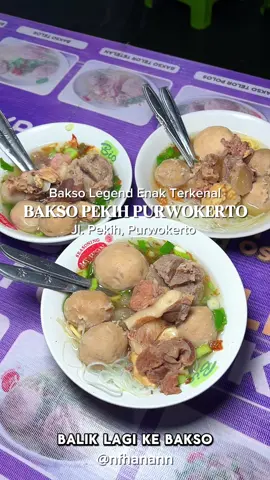 MAKAN GRATIS DI BAKSO PEKIH! LEGEND DAN TERKENAL SE PURWOKERTO🤩 Balik lagi ke bakso yang udah terkenal banget enaknya di purwokerto, kuah yang seger dan baksonya yang sangat berdaging! Tempatnya juga luas dan bersih, bahkan ada mural yang super duper keren dari Pacific Paint! Jangan lupa bakalan ada Event Makan Gratis di tanggal 22-23 September 2025! Info lebih lengkap langsung check ke @Pacific Paint Indonesia  📍Jl. Pekih, Sokanegara, Purwokerto #baksopurwokerto #baksopekih #Legend2Legend #PacificPaint