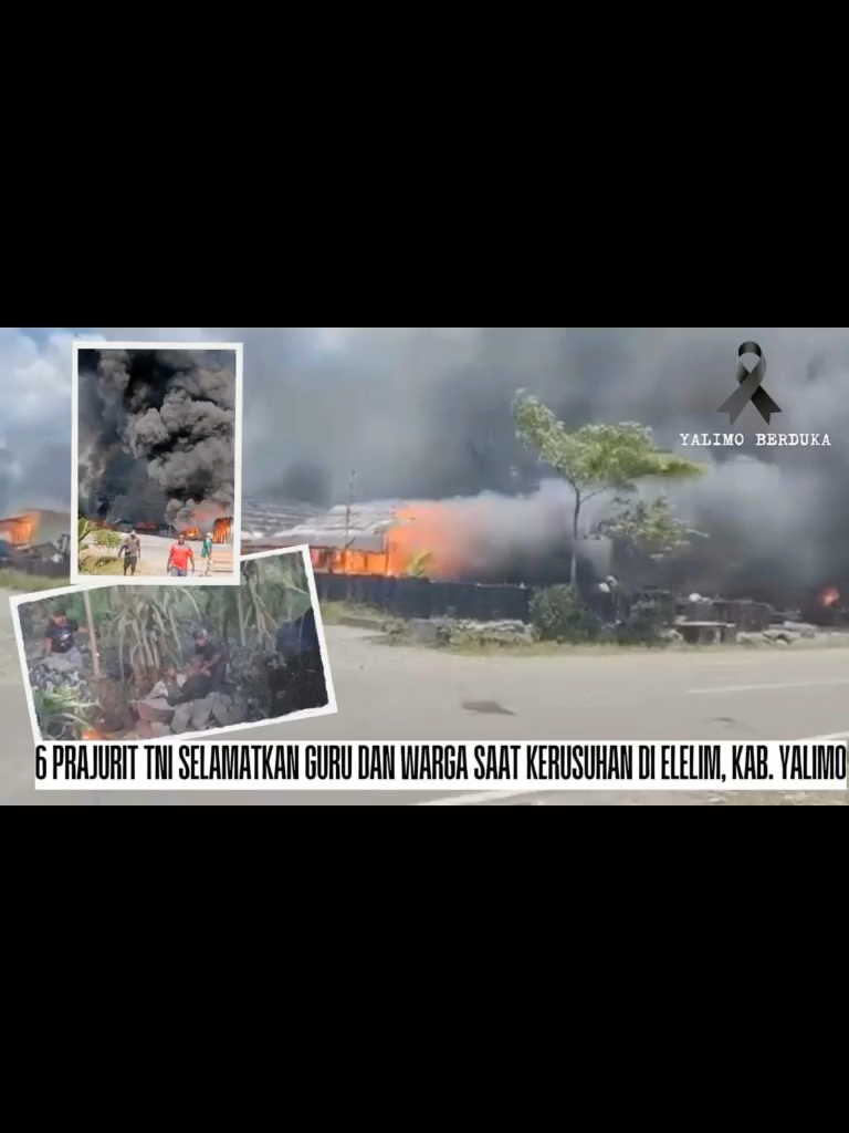 6 Prajurit Kopassus Bertaruh Nyawa Selamatkan Warga, Aksi Heroik dibalik Kerusuhan Hebat di Yalimo Meski berada dalam situasi penuh ancaman, para prajurit Kopassus tetap menunjukkan profesionalisme. Alih-alih bertindak represif, mereka memilih mengutamakan keselamatan warga Papua yang sedang terjebak. Tindakan tersebut akhirnya membuka jalur evakuasi hingga seluruh guru dan warga berhasil diamankan. #fyp #berandatiktok #berandafyp #papuatiktok #PAPUAFYP #fyppppppppppppppppppppppp#papuadamai #papuadamaisejahtera
