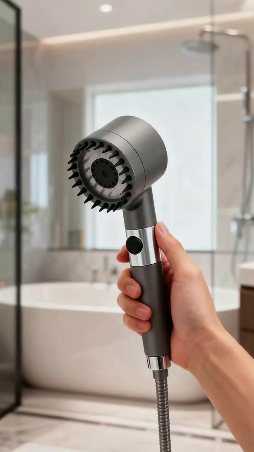 It’s not just a shower… it’s your daily therapy. #showerhead #showerproducts #showeressentials #showerheadfilter #showercaddy #showermusthaves #showerphoneholder #portableshower #showercaddyorganizer #showeraccessories