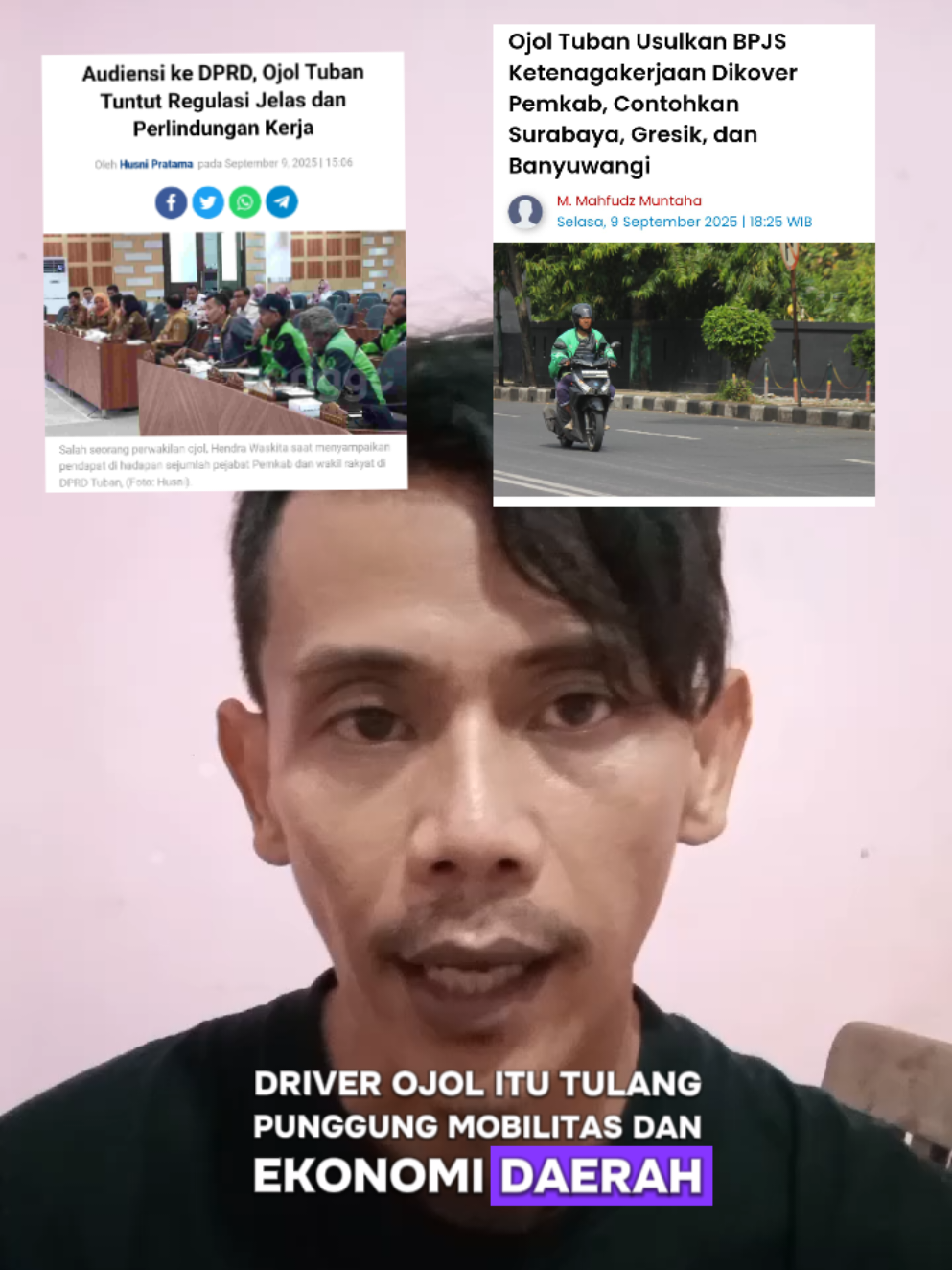 update‼️ Audiensi Ojol ke DPRD Tuban 