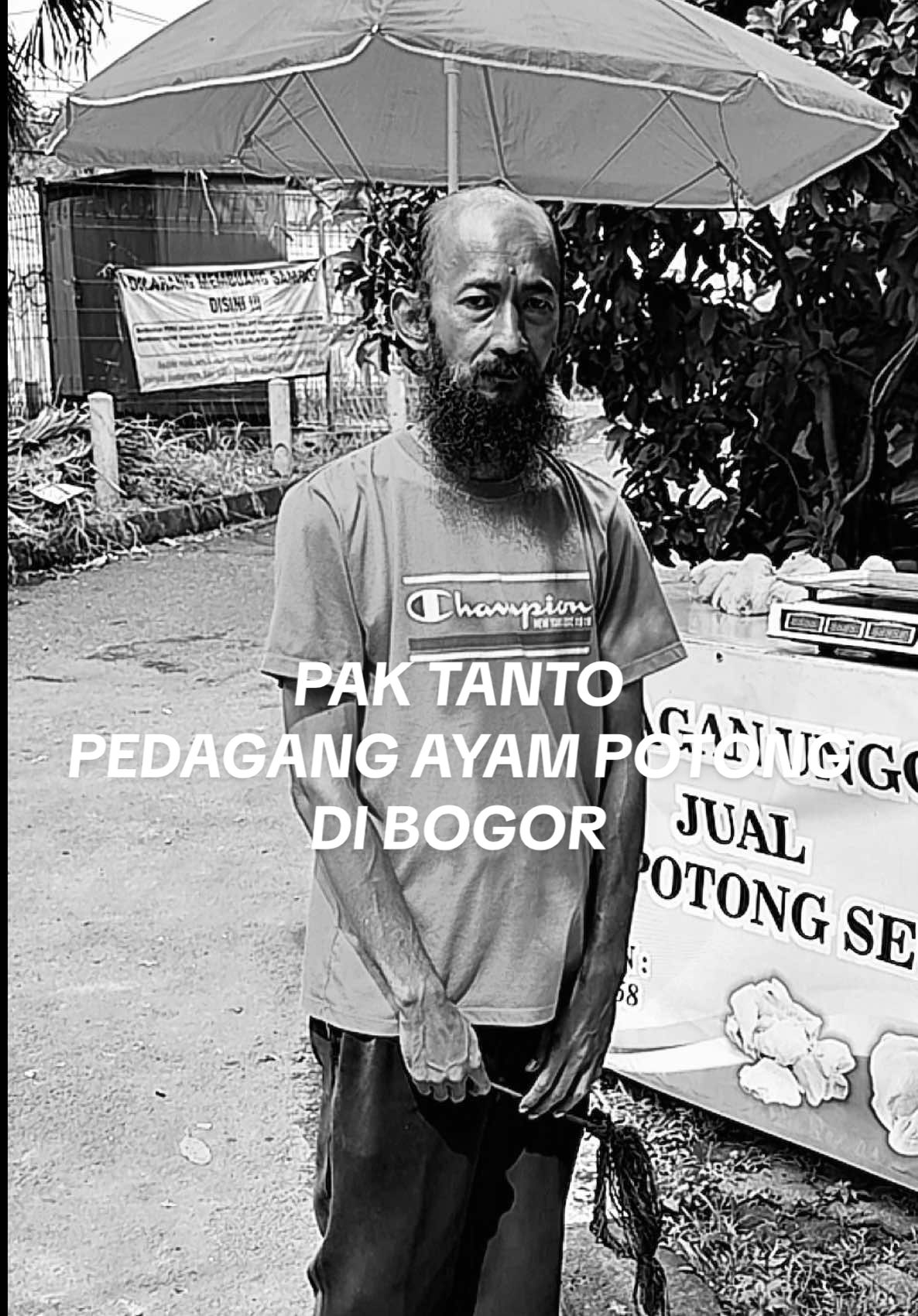 Pak Tanto pedagang ayam potong di Bogor #mincalmakeover #starlineofficial 