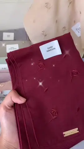 Bawal embroidery cotton cantik murah ✨ #bawalcotton  #tudungbawalmurah 