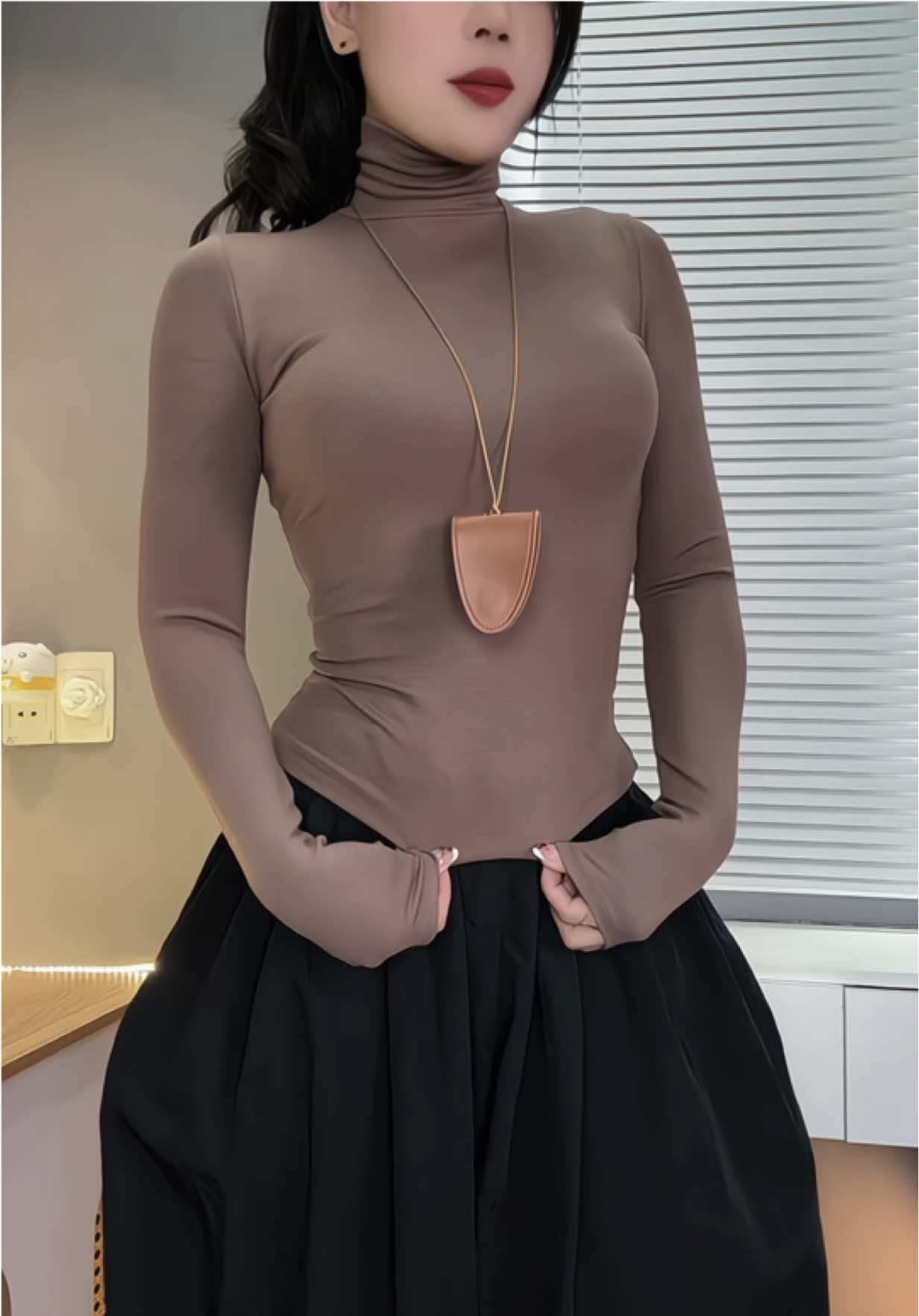 Áo thun giữ nhiệt #justdun em mặc Nâu nhé !