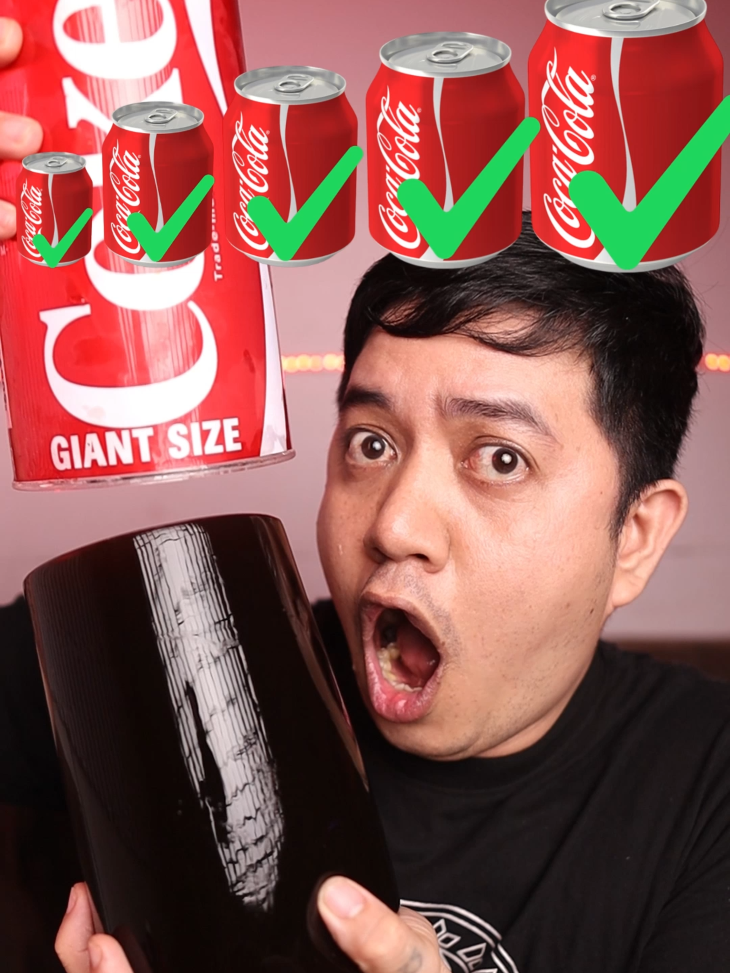 Small, Big, Giant, Coke Jelly ASMR!? 😋 #asmr #cokejelly #smallbiggiant #mukbangcoke