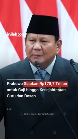 Prabowo naikkan gaji guru dan dosen #shortvideo #fyp #prabowo #viral 