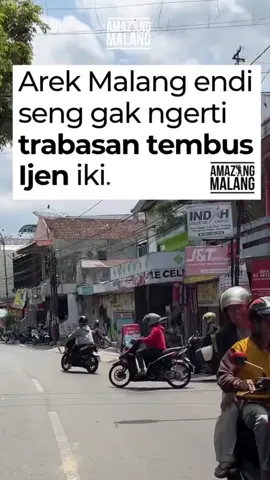 Jalan trabasan langsung ke Jl. ijen, ada yang sering lewat sinii?  Lumayan banget niihh, menghemat waktuu! 😆😆 #amazingmalang #infomalang #trabasanmalang 