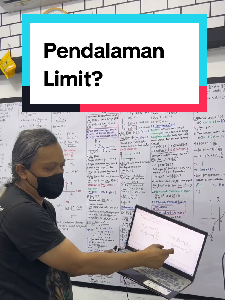 Limit adalah konsep dasar dalam kalkulus yang menggambarkan nilai yang didekati oleh sebuah fungsi saat variabel mendekati nilai tertentu. Konsep ini penting untuk mendefinisikan turunan dan integral. #bimbeltpbitb #bimbelmahasiswaitb #itb #lestpbterbaik #limitkalkulus 