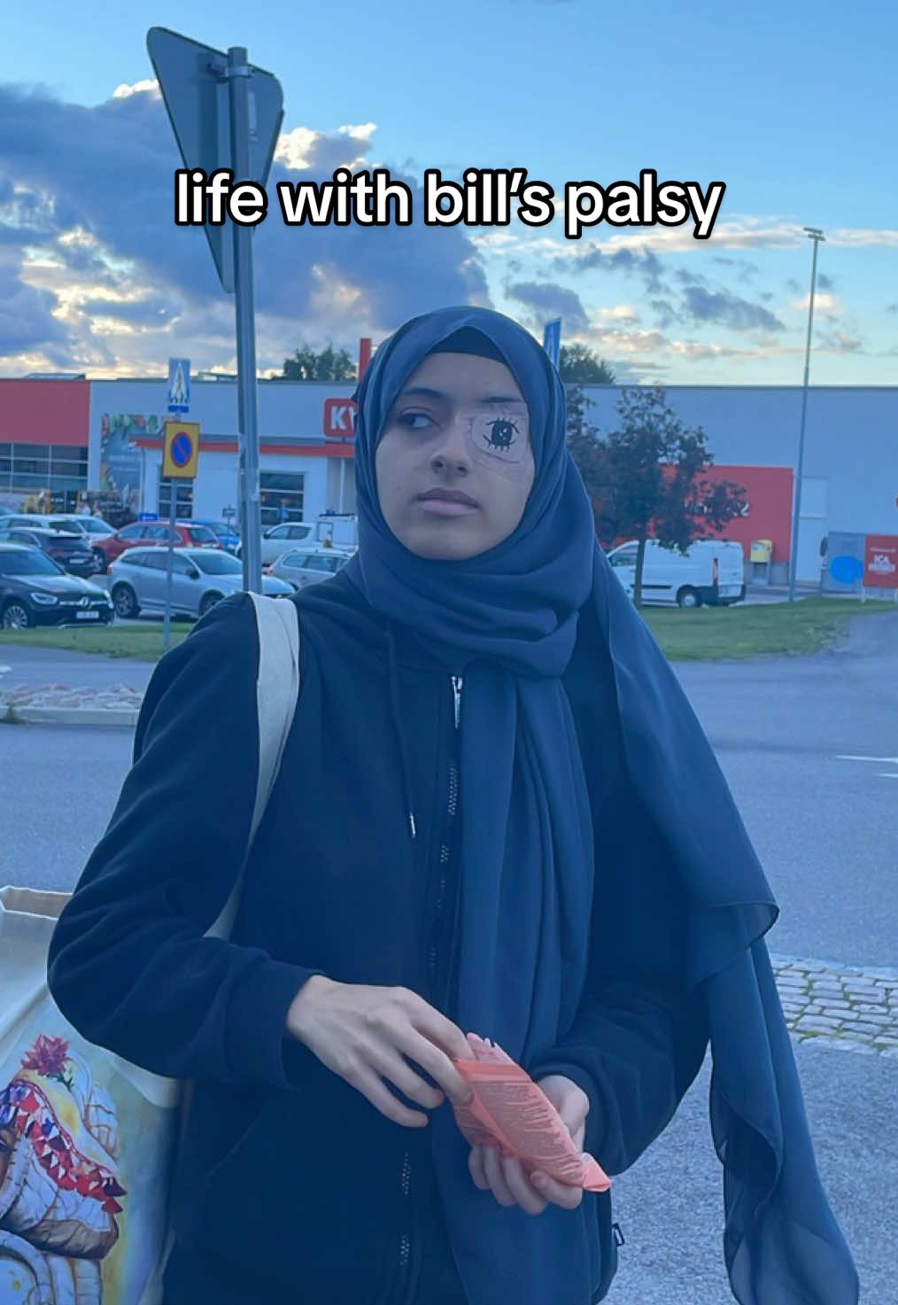 after i took off my hijab i realised that i forgot to mention that the thing i got is called “bill’s palsy” 🥸 anyway.. thank u for asking, caring & praying for me to get better 🫶🏼 take care of urselves & bodies 🦭🤍 #billspalsy  #fyp  #faceparalysis  #healthcare  #fyppp 