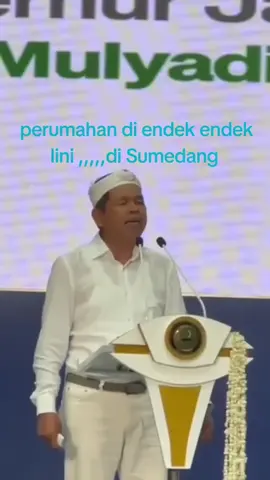 KDM semprot perumahan di Sumedang nanti di endek endek lini ,,,,,perumahan di gunung #kangdedimulyadi