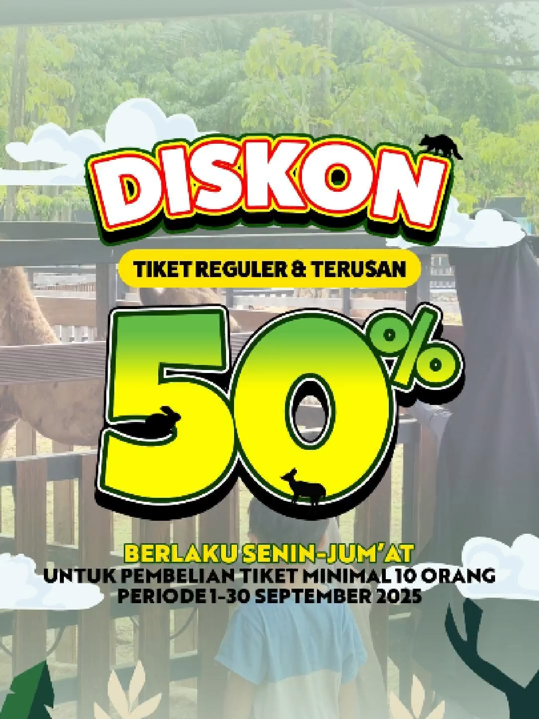 September 2025 waktunya main hemat di The Nice Ocean View Anyer Fasilitas lainnya yang tersedia 𝗙𝗮𝗺𝗶𝗹𝘆 𝗣𝗹𝗮𝘆𝗴𝗿𝗼𝘂𝗻𝗱 - 𝗠𝗶𝗻𝗶 𝗭𝗼𝗼 - 𝗠𝘂𝘀𝗵𝗼𝗹𝗮 - 𝗥𝗲𝘀𝘁𝗼 - 𝗙𝗼𝗼𝗱𝗰𝗼𝘂𝗿𝘁 - 𝗧𝗼𝗶𝗹𝗲𝘁 - 𝗣𝗮𝗿𝗸𝗶𝗿𝗮𝗻 (𝗠𝗼𝘁𝗼𝗿 - 𝗠𝗼𝗯𝗶𝗹 - 𝗕𝘂𝘀) ∽∽∽ 𝗔𝗹𝗮𝗺𝗮𝘁 & 𝗝𝗮𝗺 𝗢𝗽𝗲𝗿𝗮𝘀𝗶𝗼𝗻𝗮𝗹 ∽∽∽ 📍 𝗟𝗼𝗸𝗮𝘀𝗶 : Jalan Raya Karang Bolong Anyer, Karang Suraga, Kec. Cinangka, Kabupaten Serang, Banten 42166 🕗 𝗝𝗮𝗺 𝗢𝗽𝗲𝗿𝗮𝘀𝗶𝗼𝗻𝗮𝗹 : Weekday (09.00 s/d 17.45) Weekend (08.00 s/d 17.45) #TheNiceOceanViewAnyer #wisatabanten #Anyer #Serang #Banten #WisataAnyer #anyer #thenice #WisataBanten #WisataRombongan #Playground #TamanBermain #MiniZoo #KebunBinatang #Restoran #Foodcourt #Wisata #viralreelsシ #fypシ