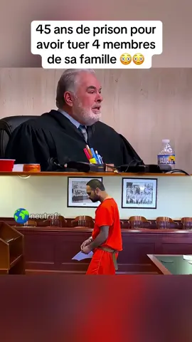 Il méritait une peine plus sévère ou vous êtes d’accord avec le juge ?#criminel #prison #faits #faitsdivers 