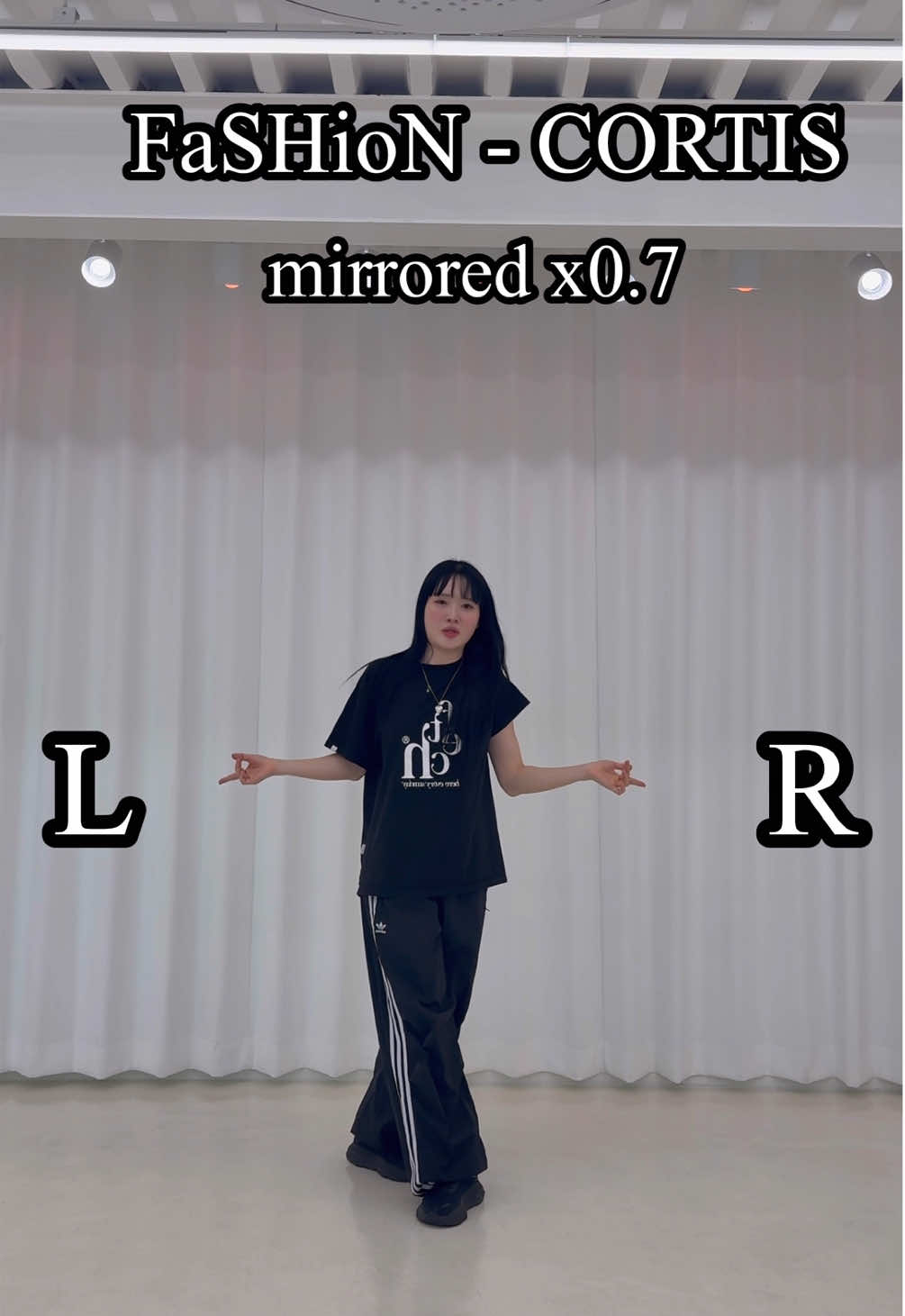 FaSHioN - CORTIS dance mirrored tutorial 0.7배속 댄스 거울모드 튜토리얼  #onri #cortis #fashion #tutorial #fashiontutorial 