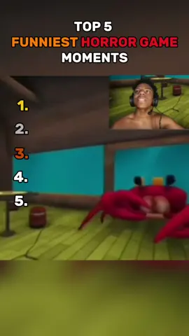 Top FUNNIEST HORROR GAME clips  #top5 #horrorgame #horrormemes #clips #GamingOnTikTok 
