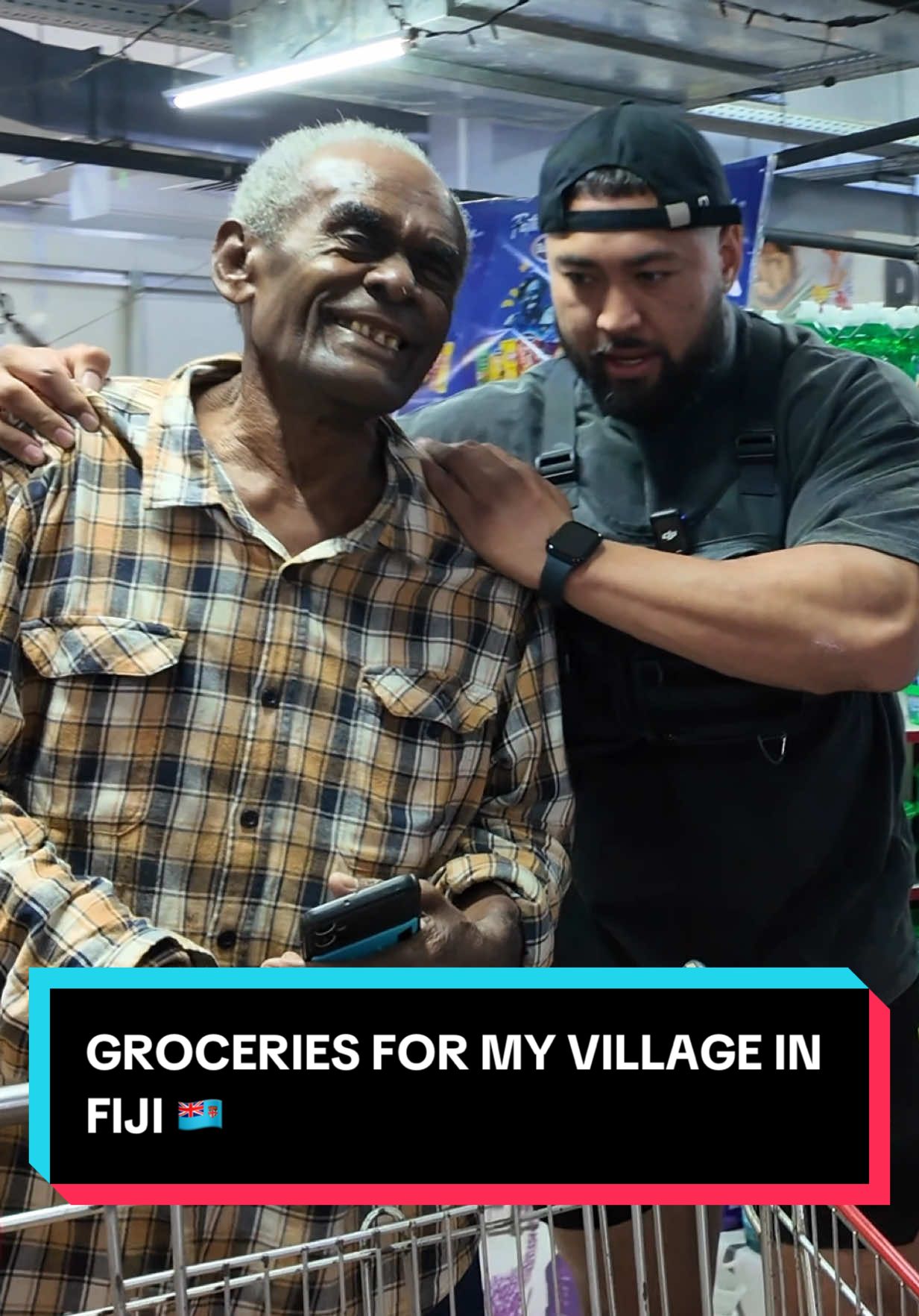 I took my family in Fiji shopping for the whole village 🇫🇯 Thank you to the doctor social for sponsoring this Fiji trip, can’t wait to show you all some of the blessings we did! 🤝🏽
