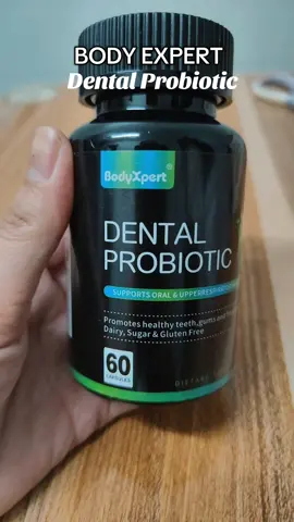 🦷 Say hello to a healthier smile from the inside out! #dentalprobiotic #bodyexpert #badbreath #oralproblems #creatorsearchinsights 
