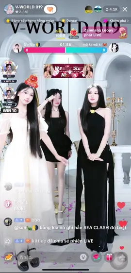 Bạch Nguyệt Quang - 🥝NinNin🌓 PK @mồ kì mố ki 🦀  tại @V-WORLD 019 (19/9) #Vworld019  #ninnin  #bachnguyetquang  #mokibae🦀 