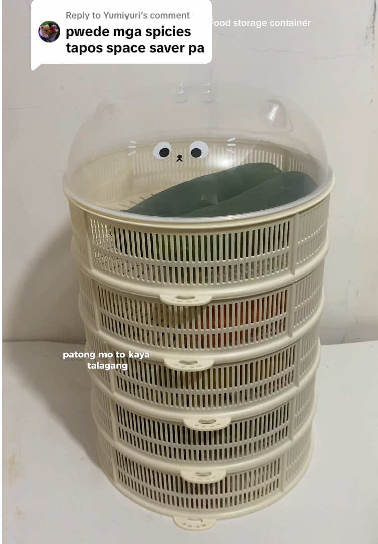Replying to @Yumiyuri Napaka useful nitong food storage container Kaya tawag sa kanya stack to save space #foodstorage #foodstoragecontainer #foodstoragebox 