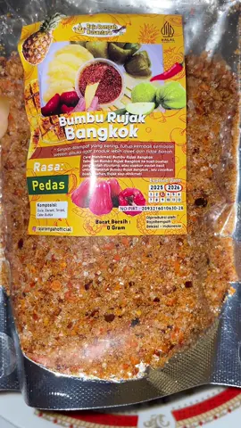 Rekomendasi bumbu rujak bangkok🤩seger polll😋🤤‼️ #rujak #rujakbuah #bumbubangkok #fyp 