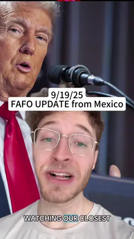 Malicious Compliance Alert: Mexico Hits Back After US Labels Cartels Terrorists 🇲🇽💥 #fyp #viral #politics #Mexico #USarms #news #trending #maliciouscompliance #foryoupage #pukanacua #FAFO #cutewinterboots #findout #conservative #donaldtrump #bluelulu #america #update #4amclub #MAGA #magameltdown #winterboots #democrat #currentevents #nfl #foryou #findoutphase #civilwar #worldnews #nflfootball #breakingnews #warnews #theunitedsates #usa #tiktok #elonmusk #kochead #DJT #pukanacuaformvp #progressive #liberal #today #republican #puka #unitedstates #breaking
