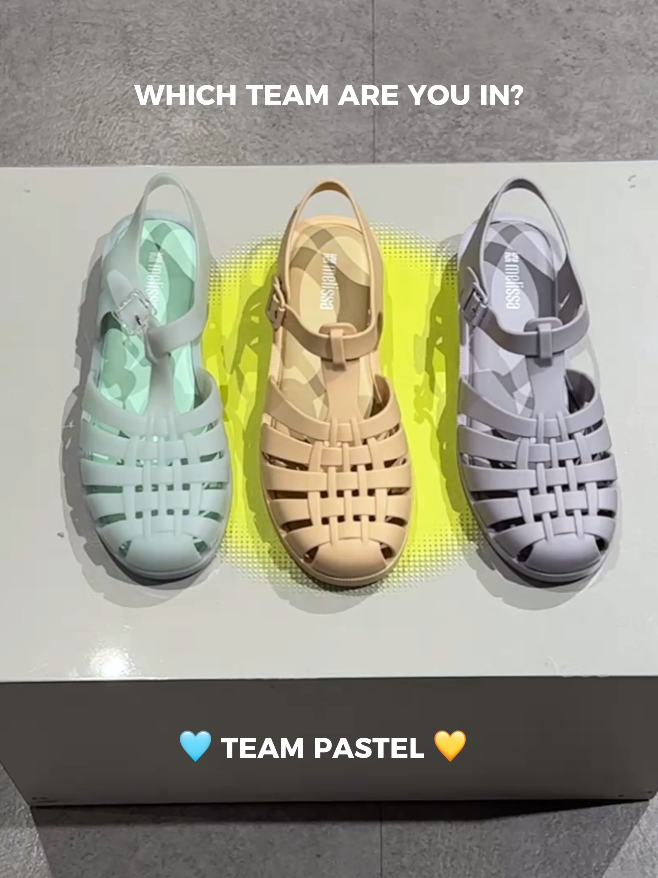 Team Pastel? Team Matte? Team Glitter? Team Glossy? Pick your side and drop it in the comments! #sgfyp #MelissaSG #Sgtiktok #MelissaShoes #fyp #JellyShoes #MelissaShoesSG