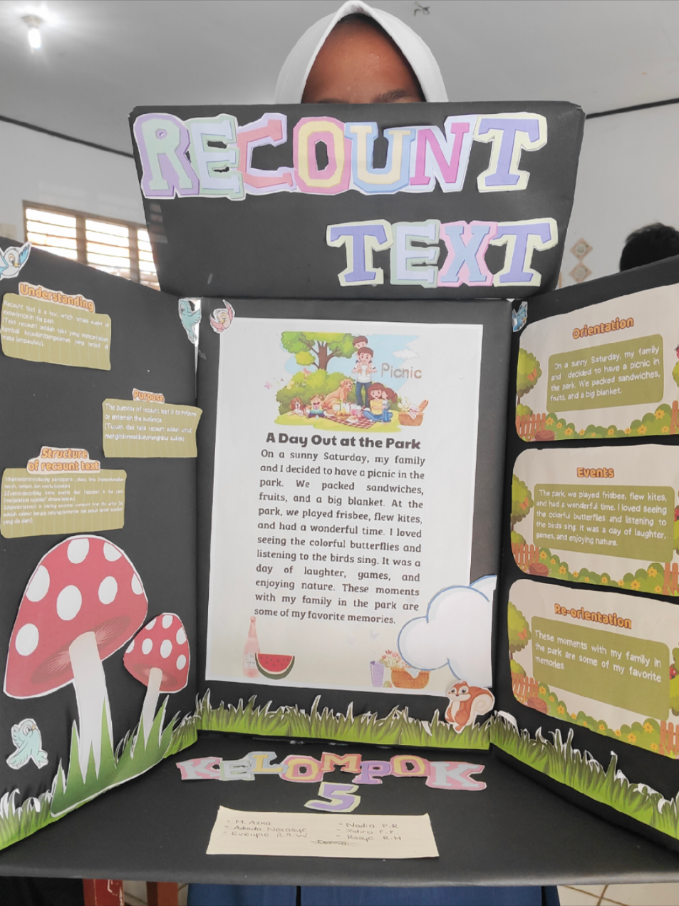 DIORAMA RECOUNT TEXT (♥_♥) #fyp #recounttext #bahasainggris #englishclass