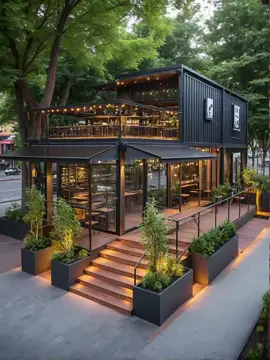 Phần 142: “Quán cà phê container cực chill giữa phố 🌃☕” Không gian 2 tầng sang trọng, ánh đèn lung linh kết hợp với thiết kế container độc đáo ✨. Vừa hiện đại, vừa ấm cúng – điểm đến lý tưởng cho những buổi hẹn hò và tụ tập bạn bè 🌿🍷. #NhàĐẹpGiaPhố #CafeContainer #KhôngGianĐẹp #ÝTưởngXâyDựng #XuHướng2025