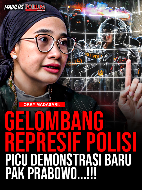 OKKY MADASARI: GELOMBANG REPRESIF POLISI PICU DEMONSTRASI BARU PAK PRABOWO...!!! 11 orang dikabarkan tewas dalam rangkaian aksi demo akhir Agustus 2025. Sementara, 3000 lebih orang ditangkap dari berbagai daerah ditangkap atas dugaan aksi anarkis dan penghasutan. Apakah penangkapan tersebut merupakan tindakan yang tepat? Tidakan-tindakan tersebut justru berpotensi untuk memicu gelombang aksi berkelanjutan? Podcast Madilog Forum Keadilan berikut ini mengkritisi sikap pemerintahan pasca-demo di akhir agustus bersama narasumber terpercaya.* Host: Darmawan Sepriyossa - Jurnalis Senior Narasumber: Dr. Okky Madasari - Pengamat Sosial Politik #prabowosubianto #polisi #demonstrasi #affankurniawan #demoricuh #insubordinasi #kepolisian#oknumpolisi #penahanan #fighalesmana #kapolri #larasfaizati #provokator #rezasandi #okkymadasari #kapolri #madilog #forumkeadilan #politiknasional #kabarpolitik