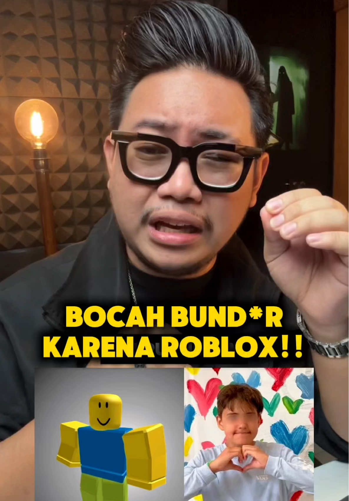 Bocah bund*r gara2 roblox?! Hati-hati yang punya adek atau anak main roblox yaa, diawasin! #bangdongengkasus 