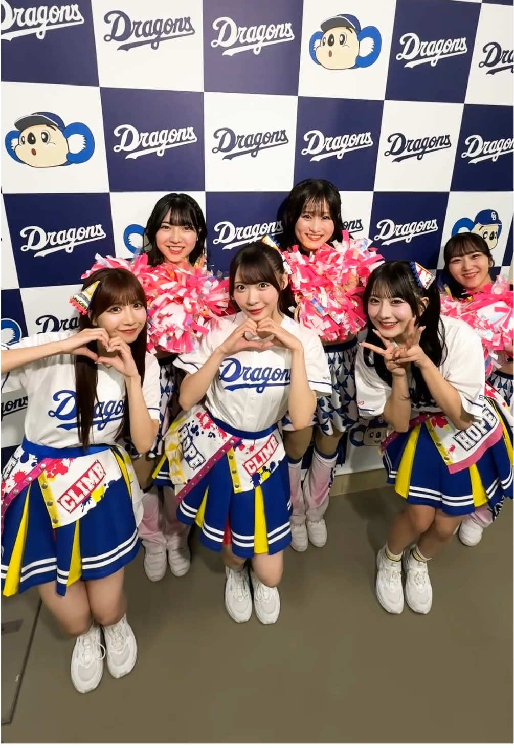 #チアドラ さんと7期💗 #中日ドラゴンズ  #太田彩夏 #浅井裕華  #相川暖花 @相川  @SKE48 チームS official @SKE48 チームE official 