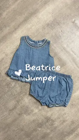 Denim one set lucu buat si kecil nih mom😍🛍️ Cari outfit premium baby? Mampir di live little kibby dapatkan diskon 50%🛍️🥳 . . . . . #babygirloutfit #waktuindonesiabelanja #ibutiktokngereview #belanjaditiktok #kamiumkditiktok 