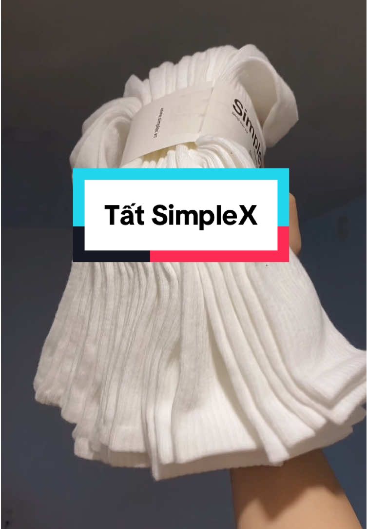 Tất cổ cao SimpleX nam nữ #tat #tatvo #fy #tatcocao #tatnamnu 