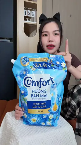 Nước xả vải comfort thì nhà ai cũng biết rồi, bịch lớn 3kg7 đang có giá ưu đãi nè mấy bà. #nuocxa #nuocxavai #nuocxavaicomfort 