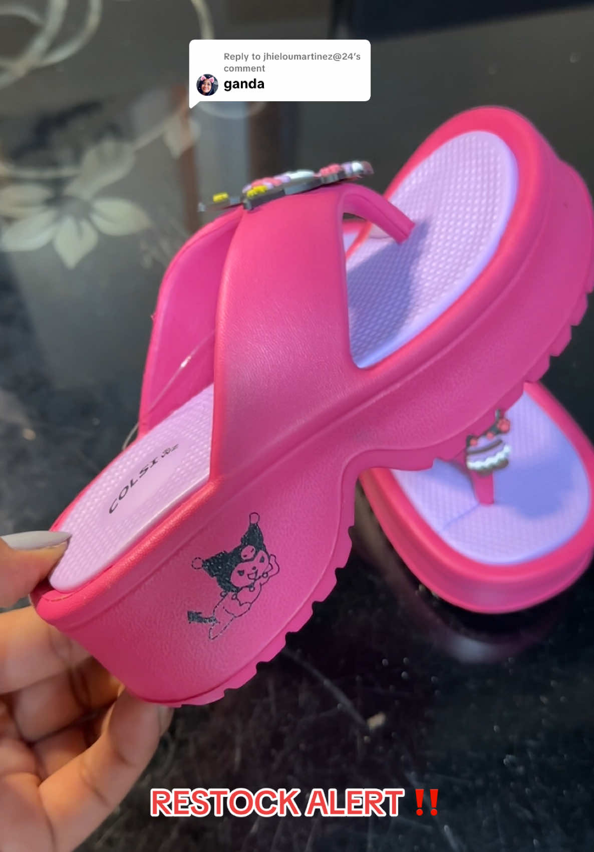 Replying to @jhieloumartinez@24 RESTOCK NOW! Go checkout before it runs out of stock #slipperforkids #chunkyslippers #sandals 