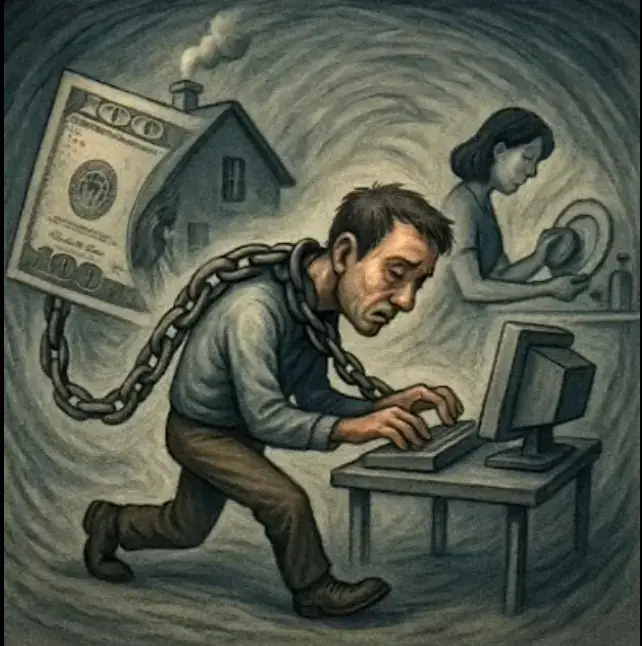 Modern slavery wears no chains of iron, but the weight of bills, debt, and endless labor that bind the soul tighter than steel. We the commander anons are here to liberate y'all from modern slavery.You only have to believe👊