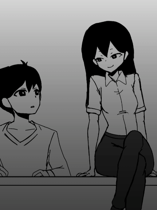 *Seductively lays on a table* Hey bab- *Table breaks* Omori animation  #omorimari #animation #animationmeme #Omori #Omorihero 