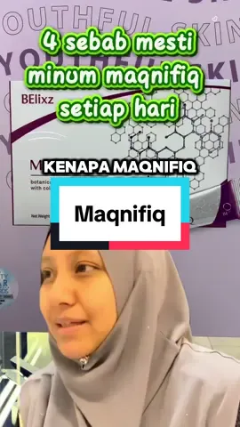𝟎𝟏𝟐𝟕𝟔𝟑𝟏𝟒𝟗𝟑 𝐒𝐚𝐢𝐟𝐮𝐥 4 sebab kenapa perlu minum BElixz Maqnifiq setiap hari 1. Membantu menyembuh luka 2. Research based 3. Malaysia Health Wellness Awards winner 4. Melindungi kulit dari sunburn #maqnifiq #kolagen  #healthwellnessawardsnessawards #pulih #sunburn 