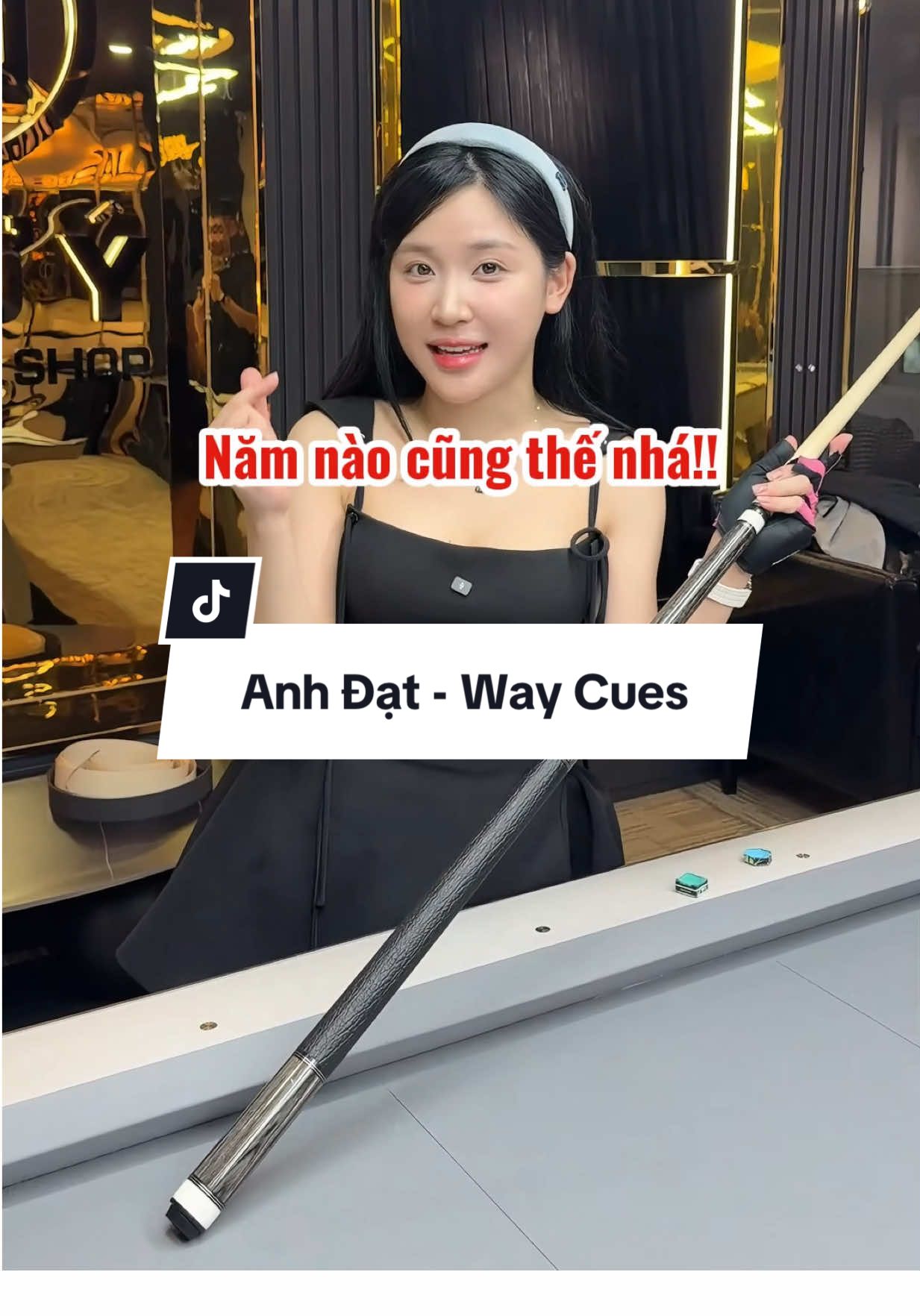 Chúc anh Đạt 09 2 tay như 1 anh nhớ #nhuybilliardsshop #waycues 