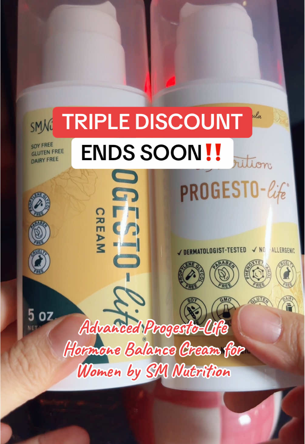 Advanced Progesto-Life Hormone Balance Cream for Women by SM Nutrition Trending products flash sale discount women's products women 30+ women 40+ #tiktokshoprestock #superbrandclub #viralontiktokshop #TikTokShopCreatorPicks #womenshealth @SMNutrition  Final price may vary depending on each customers available coupons. Promotion may have ended by the time you see this.