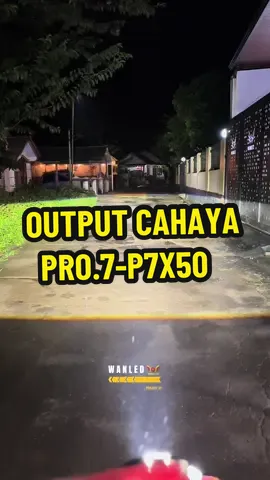 Output cahaya biled pro7 p.7-X50 #biledpro7 #pro7p7x50 #biledprojector 