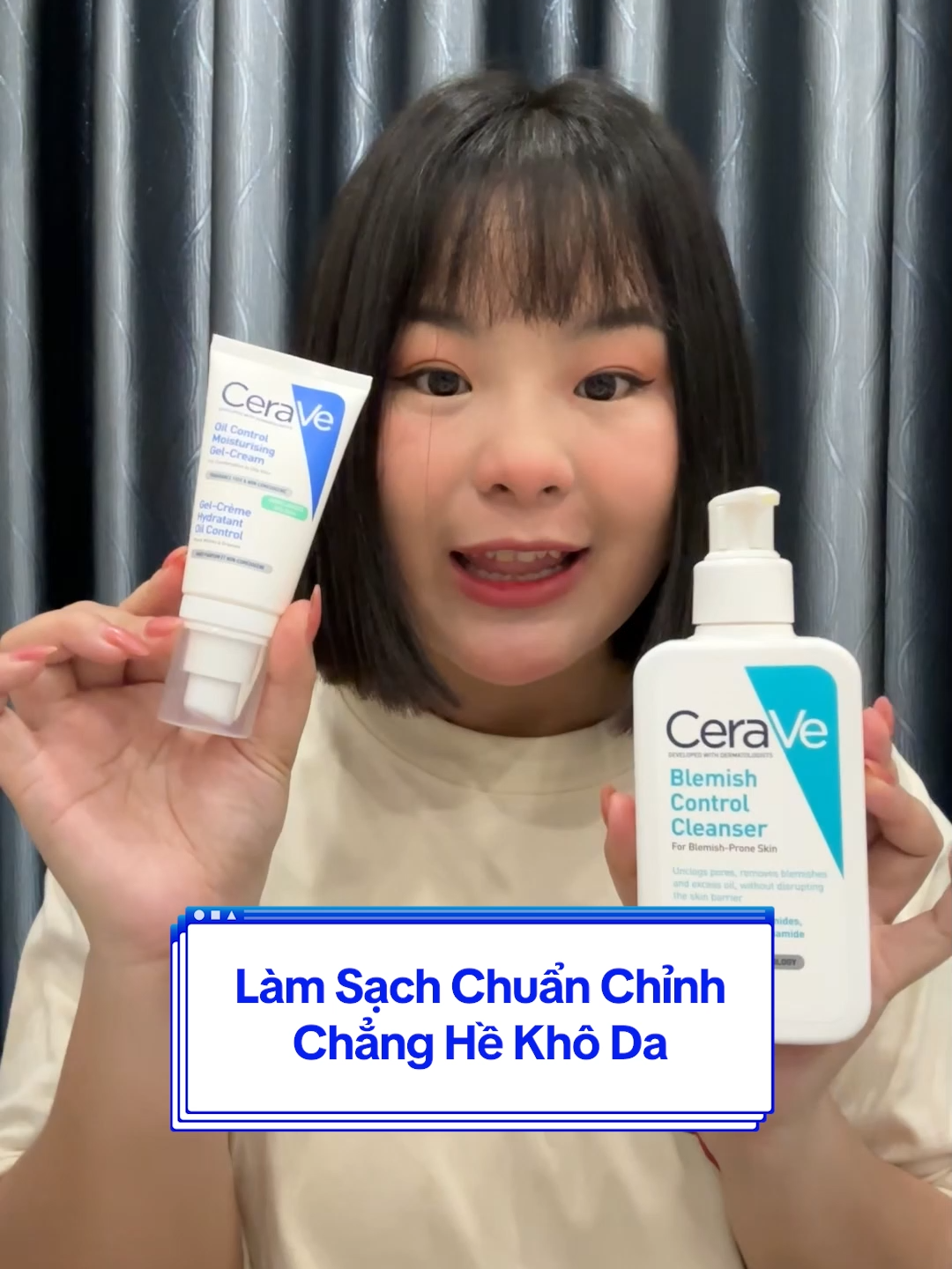 Cùng bác sĩ chăm da với sản phẩm tớ luôn yếu CeraVe Cleanser phù hợp cho đủ mọi loại da nha 																									#CeraVe #CeraVeVietNam #OutTrinhLamSach #SachAmChuanChuyenGia