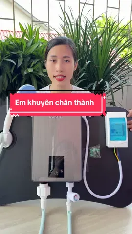 Máy nước nóng tức thời, sử dụng an toàn tiện lợi, dây dẫn cao cấp, tặng kèm vòi hoa sen, thiết kế sang trọng #hangxinhtuoi68 #maynuocnongtucthoi 