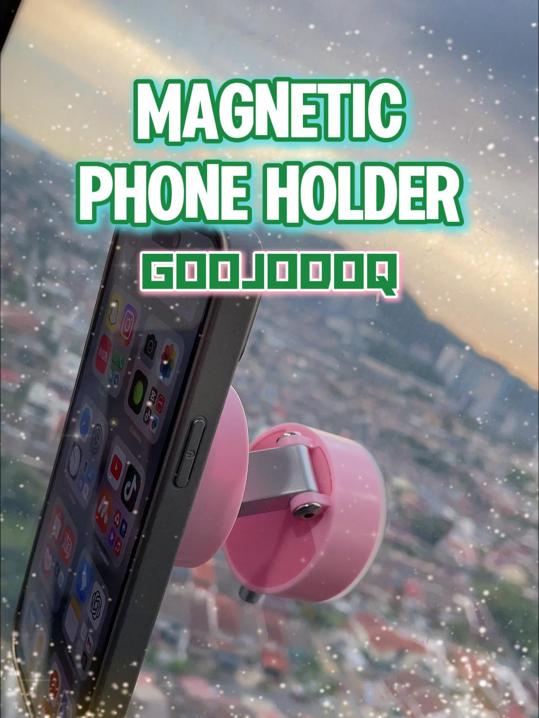 Magnetic Phone Holder!! #tiktokmalaysia #senangbawa #fyppppppppppppppppppppppp #tiktokshopmalaysia #tekanbegkuning #grabnow #magnetic #magneticphoneholder #phoneholder #phone