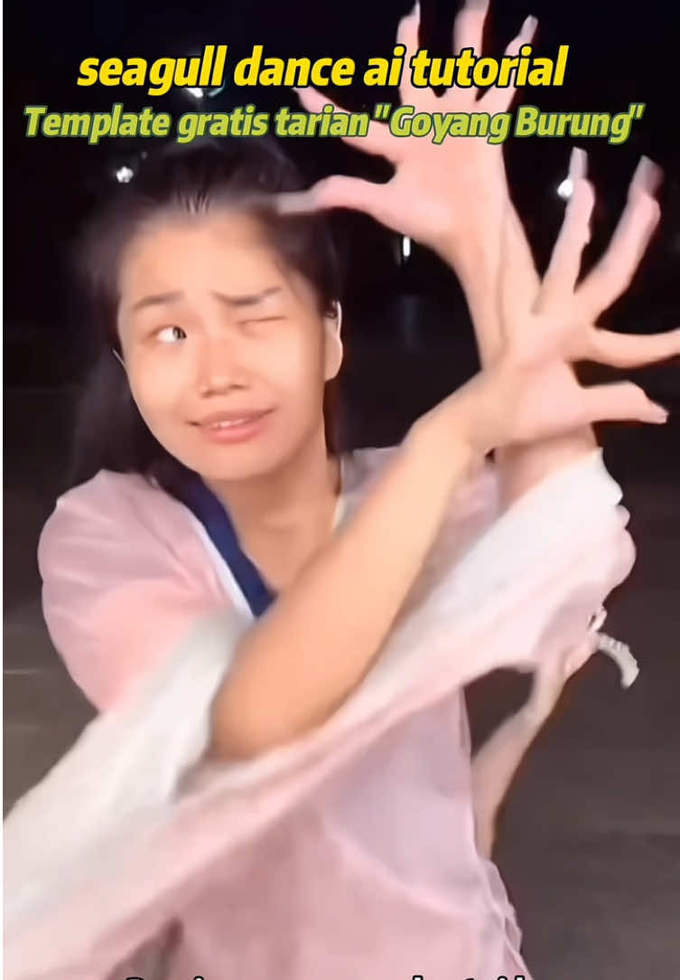 seagull dance Ai tutorial #capcut #capcutforus #capcutpioneer