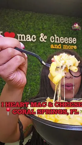 @I Heart Mac and Cheese 📍Coral Springs, FL  so much cheesy goodness  #IHeartMacAndCheese #CoralSprings #CheesePull #MacAndCheese #LanguageLearning 