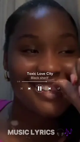 Toxic Love City @Aji Anje #musiclyrics #lyrics_songs #toxiclovecity #blacksheriff #fyp 
