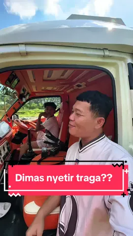 Dimas naik traga??? Emang bisa?? #ditdimvlog #dimasnyetirtraga #tragaditdim #fyp #ayahditdim