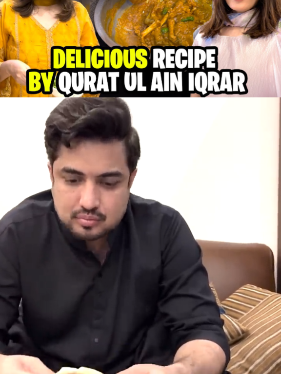 Iqrar's Reaction makes happy to Aini Api#aroosakhan #iqrarulhassan #quratulain #foryoupage❤️❤️ 