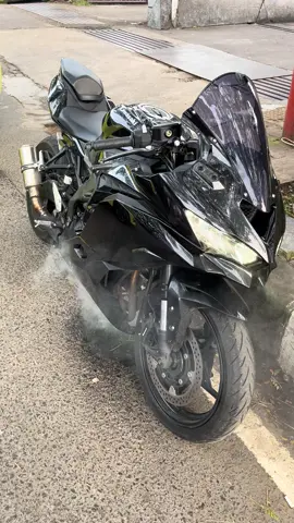 mantappp #zx25r #overheat #fypシ゚ #motorcycle #trouble 