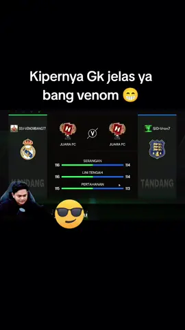 ketika @bangvenom1st  frustasi menghadapi kiper no 1.duo goat pun tak berkutik dihadapannya 😂😁.  #fcmobile24 #fcmobile #fcmobileindonesia #bangvenom #fypシ゚ 