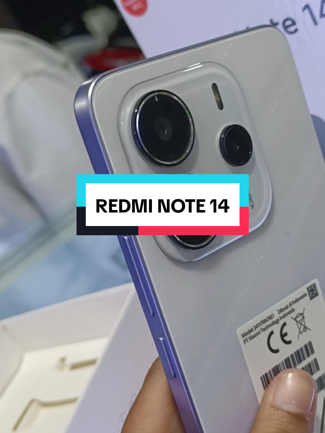 REDMI NOTE 14 #xiaomiredmi #redminote14 #viraltiktok #fypage #fypシ゚ 